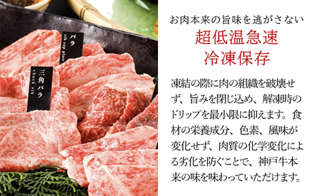 厳選 神戸牛焼肉食べ比べ5種盛【500g】タレ付(醤油タレ、味噌タレ)【配送不可地域：離島】【1318291】