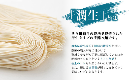 潤生麺詰合せ（春夏）８食入り - そうめん 素麵 柚子 ゆず 紫蘇 しそ そば 蕎麦 つゆ付 さっぱり麺 詰め合わせセット 贈り物 ギフト 人気 おすすめ 熊本県 甲佐町