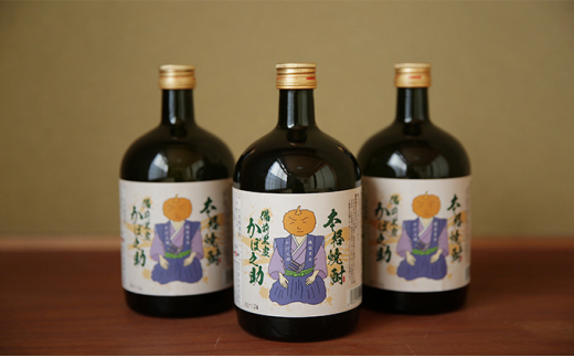 本格焼酎 備前黒皮かぼ之助 720ml 3本セット
