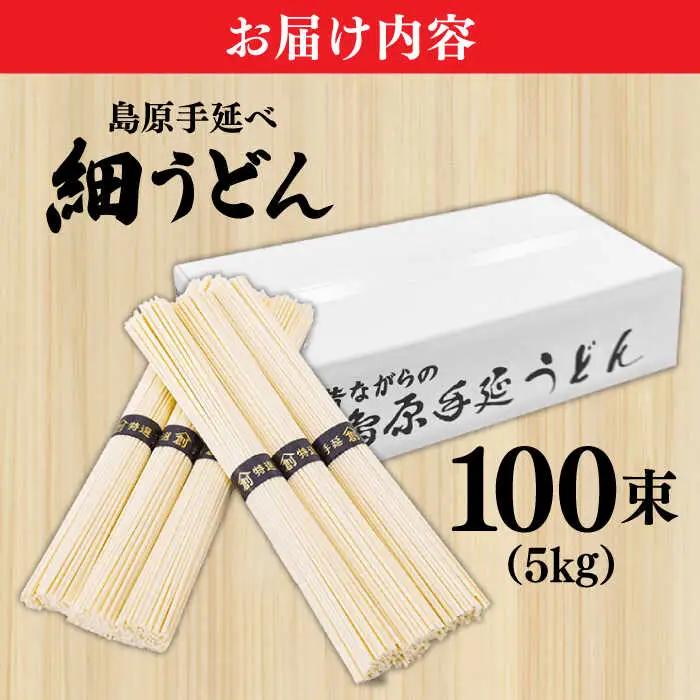 手延 細うどん 5キロ ふるさと企画[SBA075] うどん