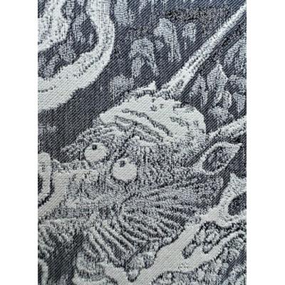 ふるさと納税 与謝野町 昇龍(青龍)御朱印帳(龍の絵を真似て製織した御朱印帳)　薄い青色【数量限定】 |  | 02