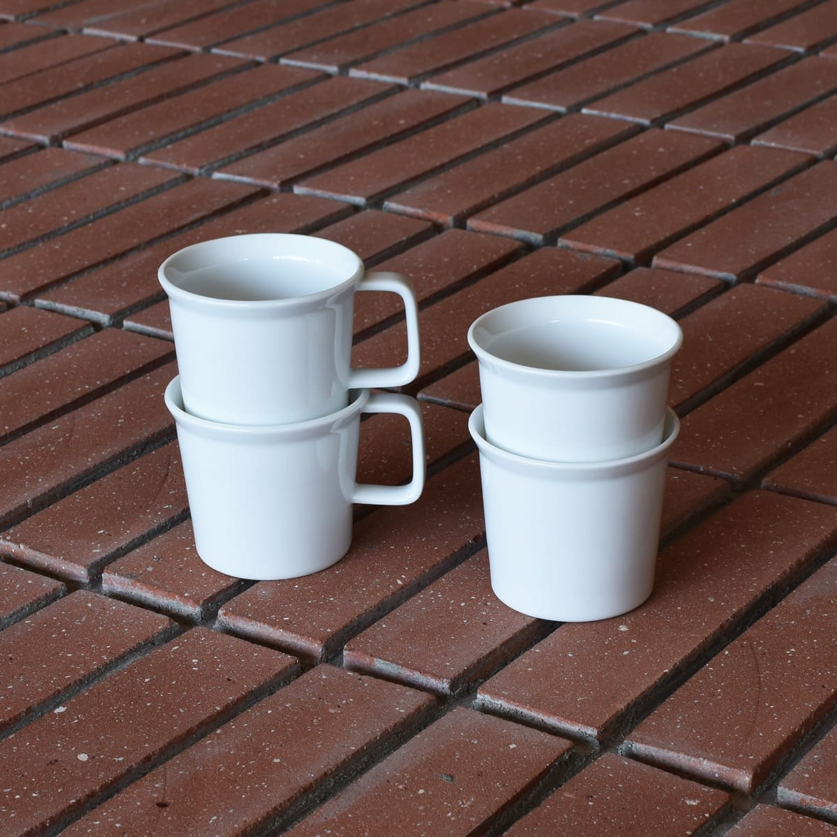 【ふるさと納税】1616/ TY Coffee Cup White 4個セット【1616/arita japan】有田焼 食器 カップ コーヒーカップ ホワイト シンプル A30-592