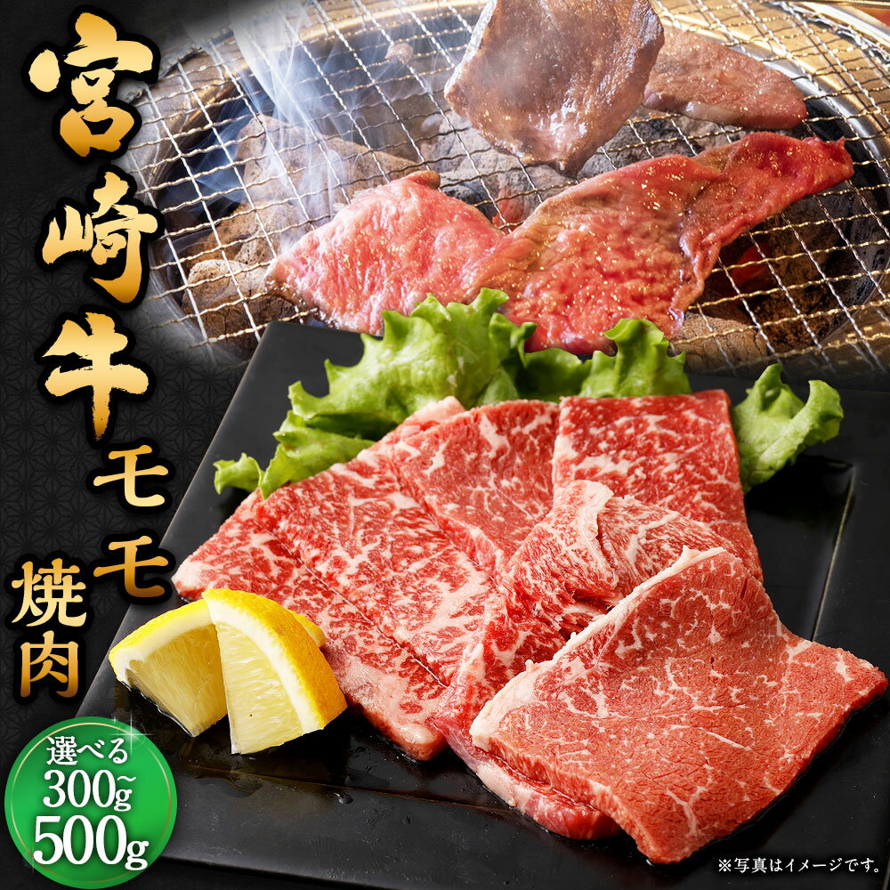 【ふるさと納税】＜宮崎牛 モモ焼肉 300g～500g＞2026年2月上旬より順次出荷 宮崎牛 牛モモ 1パック 牛肉 和牛 肉 お肉 牛もも肉 モモ肉 もも肉 焼肉 焼き肉 やきにく 冷凍 お取り寄せ 宮崎県 高鍋町 送料無料 新生活応援 卒業祝い 就職祝い 入学 卒業 お花見 引越し