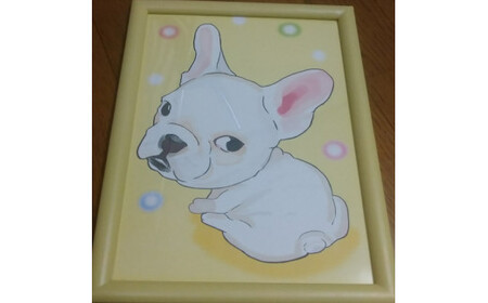 似顔絵(A4サイズ)(1枚に一人)(ペットOK!)【 にがおえ 大阪府 門真市 】