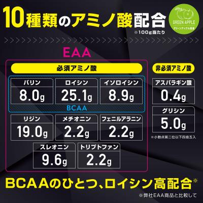 ふるさと納税 茨木市 グロング EAA 必須アミノ酸 グリーンアップル風味 500g |  | 03