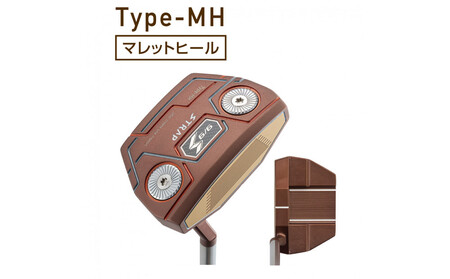 ゴルフパター 9/9STRAP マレットヒール 36インチ （TypeーMH）キャスコ kasco 2026年モデル