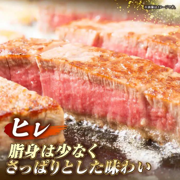 【全12回定期便】長崎和牛 サーロイン ヒレ ステーキセット 各1枚 《壱岐市》【KRAZY MEAT】 A5 A4 冷凍 和牛 肉 牛肉 BBQ 詰め合わせ 贈り物[JER135] 九州