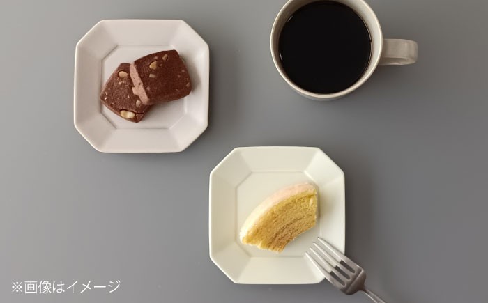 RA43 【波佐見焼】DAILY MAT シリーズ 角小皿 6色セット【永峰製磁】-5