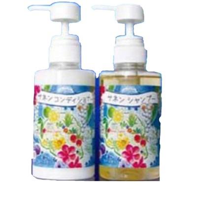 ふるさと納税 与論町 ヨロン島オリジナルサネン(月桃)シャンプー&amp;コンディショナー