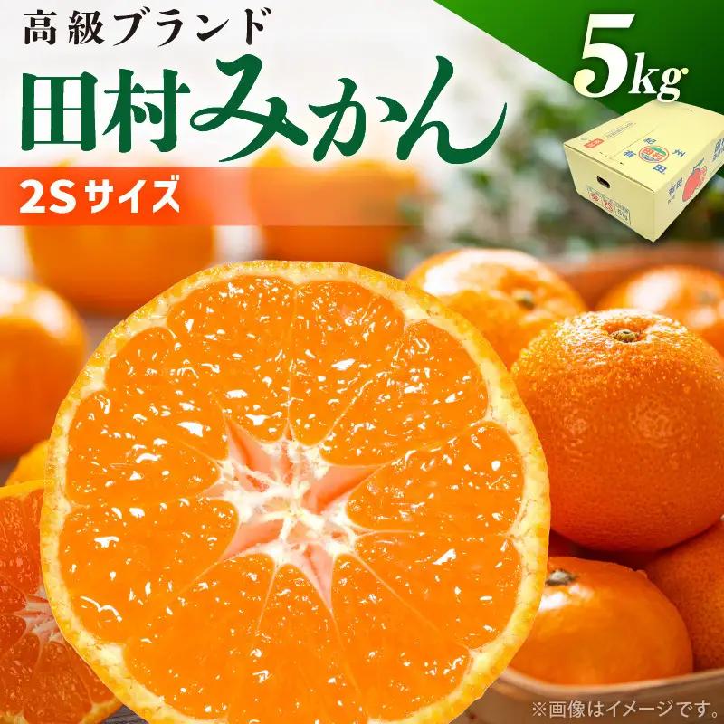 【2026年先行予約】田村みかん 秀品 約 5kg 2Sサイズ 高級ブランド 田村みかん 小玉 みかん 温州みかん フルーツ 果物 柑橘 果汁 ジューシー 赤秀品 青秀品 国産 食品 食べ物 期間限定