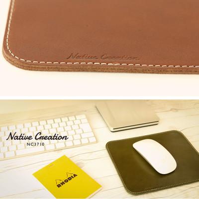 ふるさと納税 大和郡山市 Native Creation マウスパッド NC3710 DARK BROWN 栃木レザー |  | 02