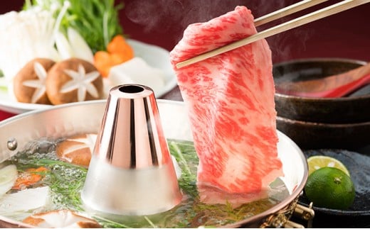 
常陸牛A5等級　しゃぶしゃぶ用500g(もも肉) [№5799-0434]
