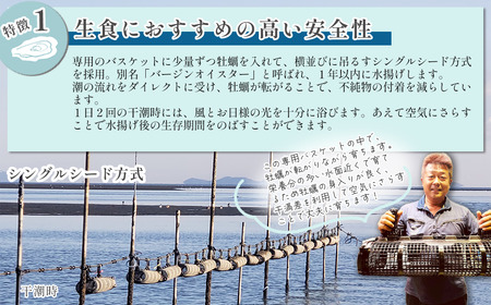 瀬戸内海産 殻付き牡蠣 「瑞宝（ずいほう）」＜30個入り＞ 生食可 真ガキ シングルシード 養殖 生牡蠣