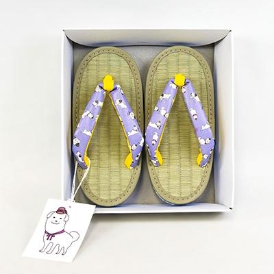 ふるさと納税 王寺町 雪丸草履(子ども用 ブルー6寸・18cm) |  | 03