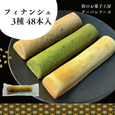 【ふるさと納税】【訳あり】しっとり食感の贅沢フィナンシェ　3種×各16個　計48個入(約1.2kg)【1591563】