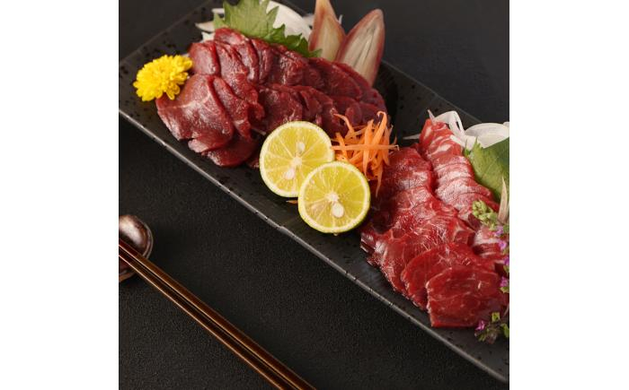 
            【全3回定期便】 熊本 馬刺し 赤身 計300g(約50g×6個) 【くまもと食彩の力】 冷凍 ヘルシー おつまみ たれ 馬 肉 馬肉 桜肉 小分け 個包装 便利 熊本県 [AYAN044]
          