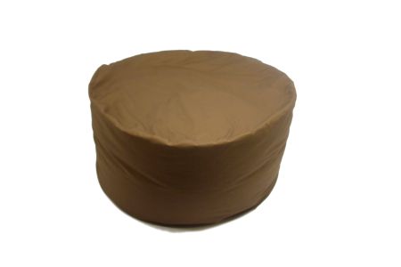 日本製 癒しのビーズクッション クイーン 直径70cm ブラウンカバー付き [1906]