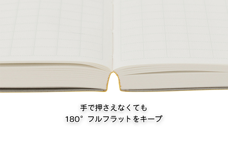 製本工房謹製 文庫サイズの万年筆のためのノート『Seven Seas BUNCO』(カラー：イエロー)【020-003-1】