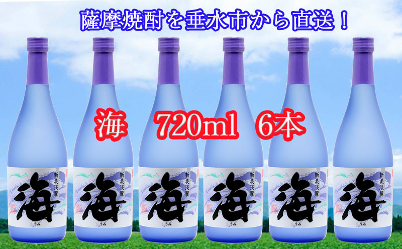 
D4-2598／大海酒造　海　720ml 6本
