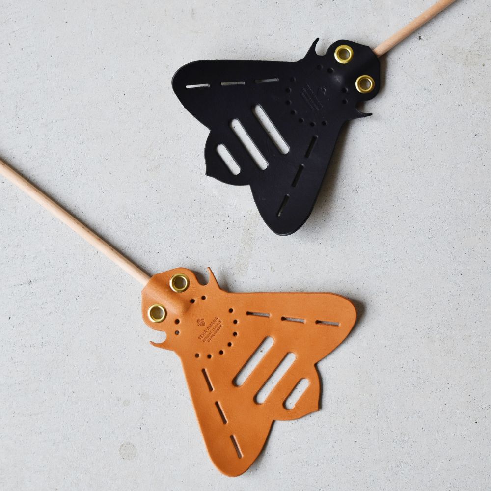 Teha’amana Fly flapper camel テハマナ 革のハエたたき キャメル_イメージ2