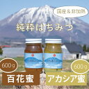 【ふるさと納税】天空の黄金はちみつ　600g×2瓶【数量限定】非加熱 国産 アカシア 百花蜜 ギフト