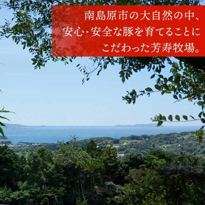 芳寿豚 豚モモスライス 500g 南島原市 / 芳寿牧場 [SEI026]