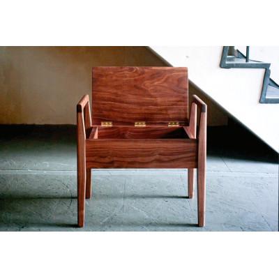 ふるさと納税 武蔵村山市 【KOMA】genkan stool 【ウォールナット】 |  | 02