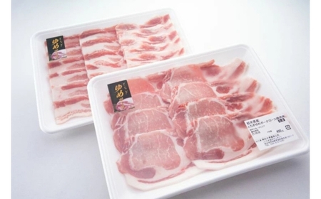とちぎゆめポーク 詰め合わせ 800g（400g×2パック）｜豚肉 焼肉用 バラ バラ肉 豚バラ ロース 豚ロース ※北海道・沖縄・離島への配送不可
