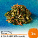 【ふるさと納税】漬物 「近江づけ」 250g×3袋 国産 着色料・保存料不使用 山形 大石田 つけもの 漬け物 近江漬 青菜 せいさい おにぎり いげたや 庄司醸造 醤油漬 しょうゆ漬 ご飯のお供 酒の肴 ご当地 おつまみ お取り寄せ 老舗 大石田 is-tuodx750