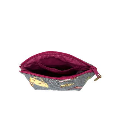 ふるさと納税 岡山市 BBポーチ小 [ゴブラン](BBグレー) |  | 01