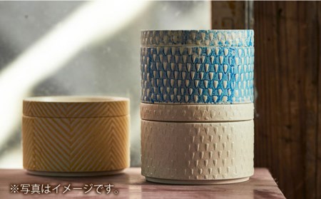 【波佐見焼】【ふるさと納税限定色】波佐見陶箱クッキー プリーツ柄 くすみピンク【HASAMI COOKIES STORE】[UE09] 