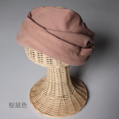 ふるさと納税 大村市 【irodori】ネックウォーマー兼ヘアバンド 桜鼠色(さくらねず)