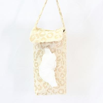 ふるさと納税 橋本市 OKADA TEXTILE ティッシュケース3点セット(金箔レオパード柄) |  | 01
