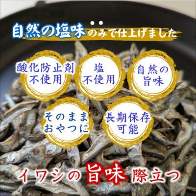 ふるさと納税 松浦市 塩も添加物も不使用!食べておいしいいりこ　100g×8袋 |  | 03