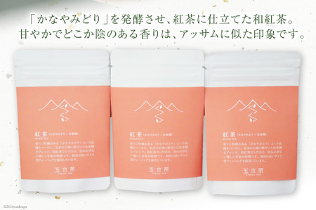 【栽培期間中農薬不使用 ・ 化学肥料不使用 】 紅茶 ティーバッグ 3袋 セット [松井製茶 熊本県 五木村 51120222] 小分け ティーパック お茶