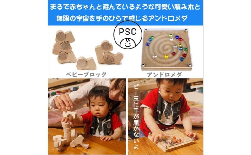 
            木のおもちゃ/ベビーブロック アンドロメダセット psc 知育玩具 誕生祝い 6ヶ月 7ヶ月 8ヶ月 9ヶ月 10ヶ月 1歳 1歳半 誕生日ギフト 出産祝い 男の子 女の子 木工職人手作り 木育 木製  [№5312-0109]
          
