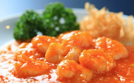 ＼プリッ！旨辛っ！／海老のチリソース 中華料理 惣菜 岐阜市 / ロータスダイニング[ANGL002]