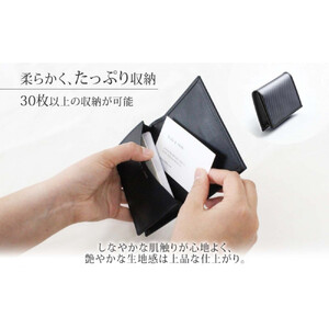 hide k 1896 ソフトカーボン カードケース タイプb ブラック card case b 11.5cm×7.5cm×2cm メンズ 名刺入れ 名刺ケース めいし ビジネス カード入れ カウレザ