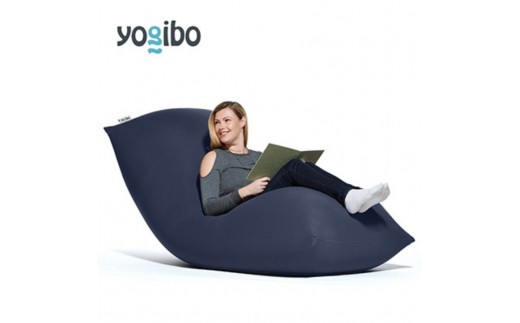 ビーズクッション ヨギボー マックス ネイビーブルー Yogibo Max 特大 ローソファ ソファベッド 洗えるカバー 一人暮らし インテリア ギフト プレゼント おしゃれ おすすめ 結婚祝い 誕生日