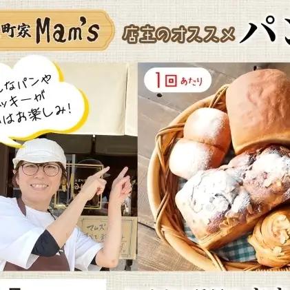  【6ヶ月定期便】【Mam's】店主のおススメのセット パン ぱん 食パン 米粉 米粉パン クッキー 米粉クッキー 米麹 麹 甘いパン ふわふわ 食感 朝食トースト 季節 旬 食材 詰合せ 冷凍便 美