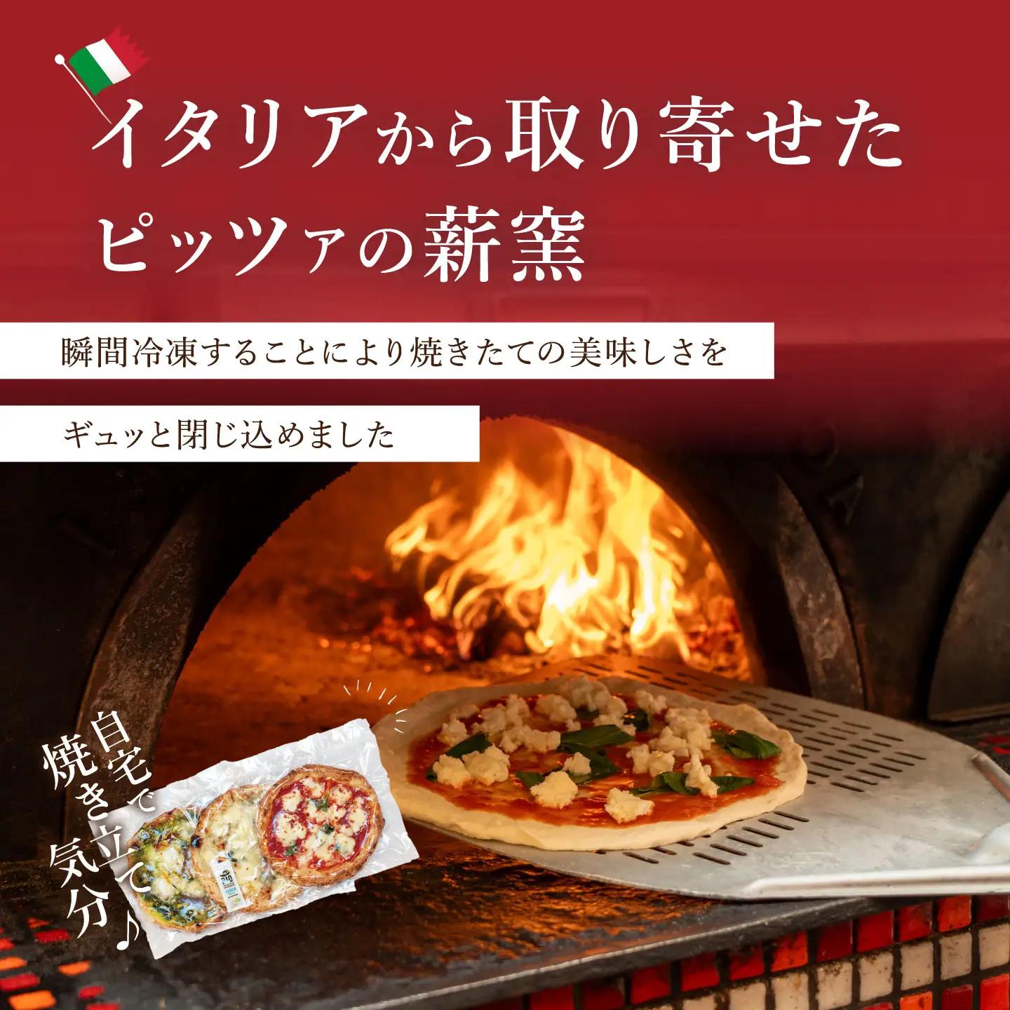 ピザ 冷凍 ナポリピッツァ 200g×3種 9枚 ピザ