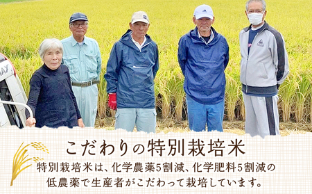 令和５年産　西予市宇和町産特別栽培米コシヒカリ５kg
