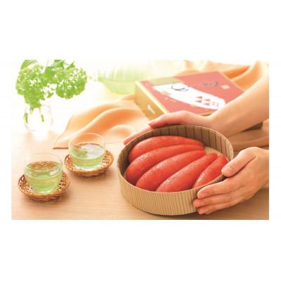 ふるさと納税 直方市 かねふく 【無着色】樽入り辛子明太子 450g(直方市) |  | 01