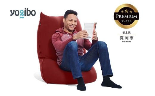 Yogibo Lite Premium ワインレッド （ヨギボー ライト プレミアム） 真岡市 栃木県 送料無料