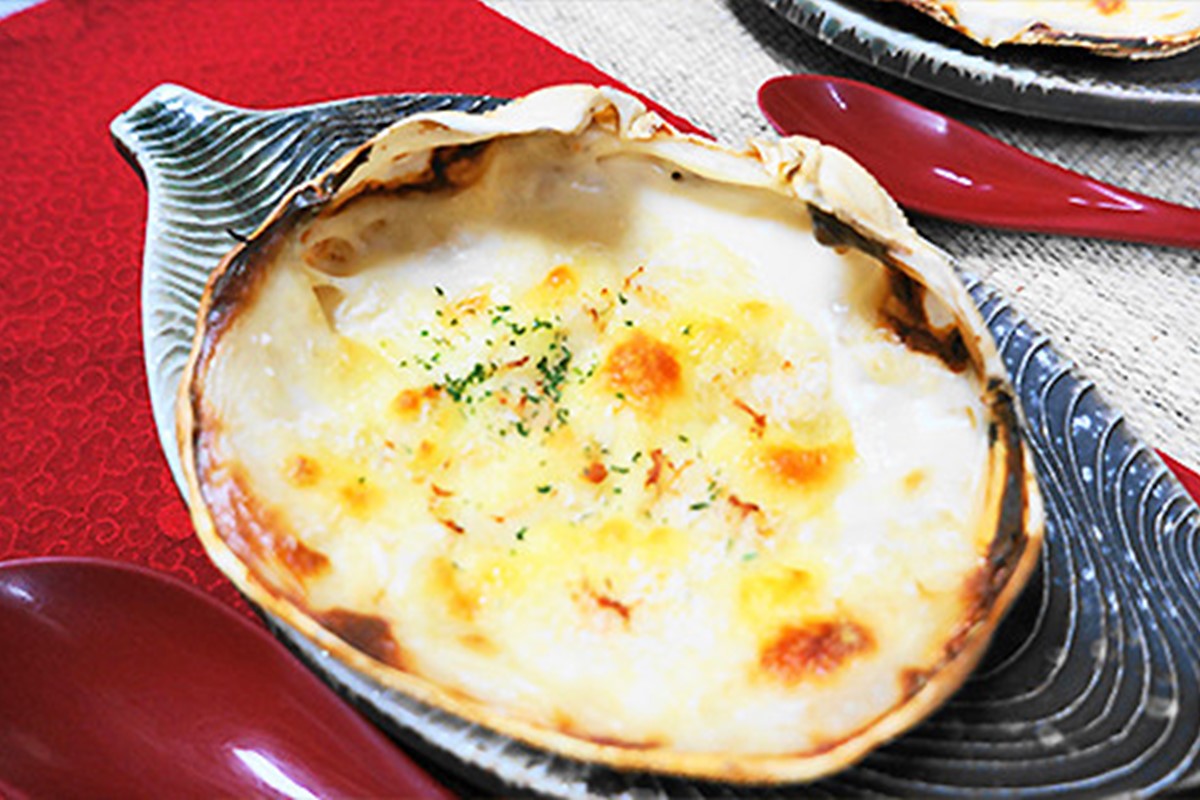 【数量限定100】蟹グラタン