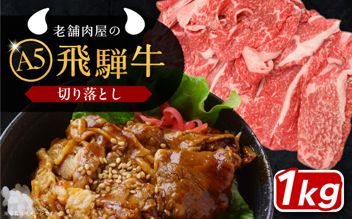 
            飛騨牛 切り落とし肉 A5ランク 1kg 和牛 国産 霜降り 飛騨牛 切り落とし すき焼き  恵那市 / 岩島屋 [AUAJ015]
          