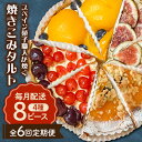 【ふるさと納税】【6回定期便】【スペイン菓子職人が焼く】焼きこみタルト / 季節のフルーツ 洋菓子 和菓子 スペイン菓子/ 南島原市 / 吉田菓子店[SCT032]