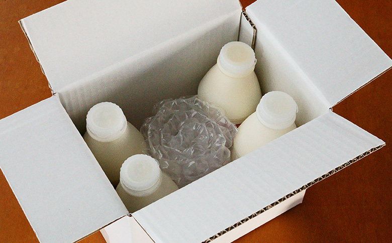 【北海道根室産】低温殺菌牛乳800ml×4本 A-13025