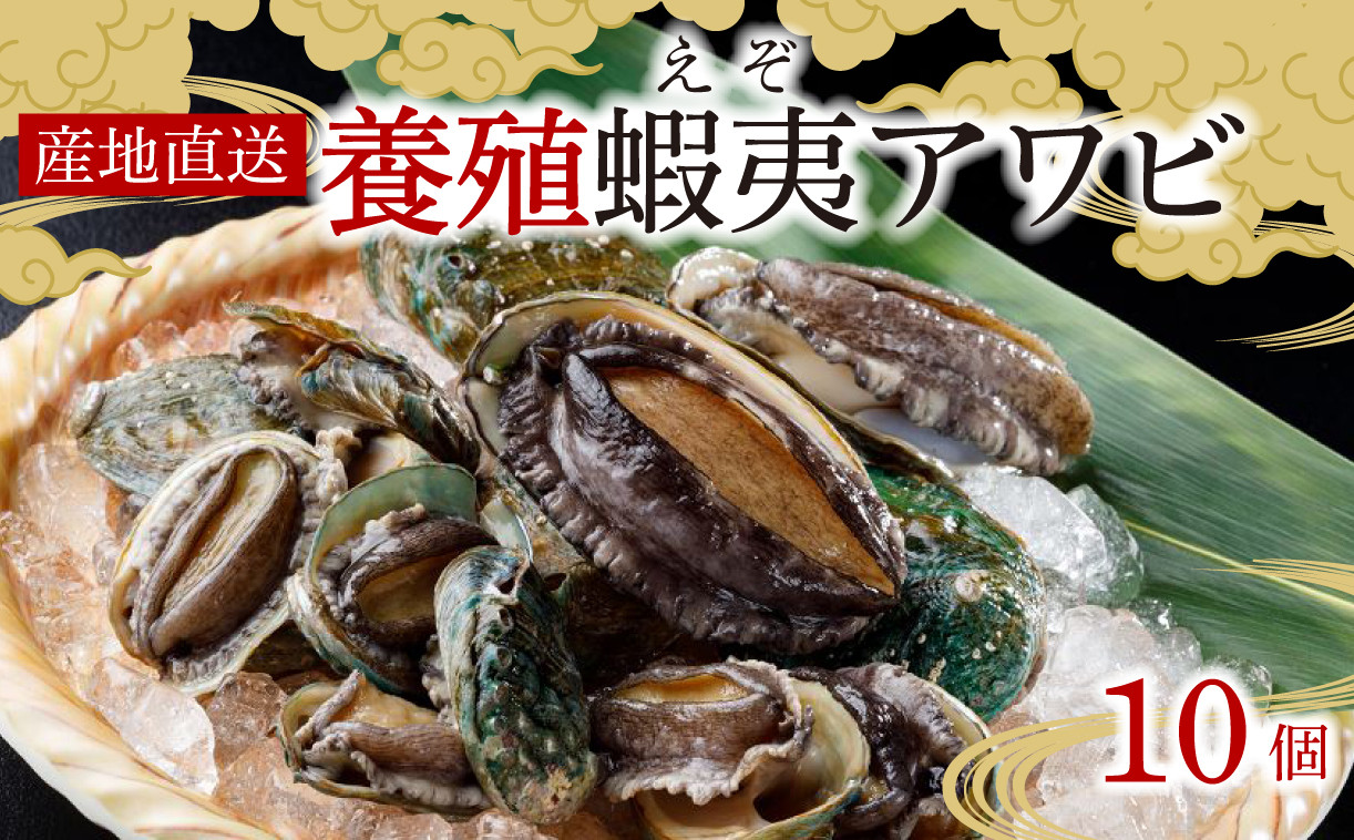 
三陸産 活蝦夷あわび 10ヶ 養殖 ( エゾアワビ 産地直送 冷蔵 岩手 活き あわび 肝 あわび ステーキ あわび 刺し身 刺身 ギフト 夏ギフト お中元 御中元 お歳暮 御歳暮)
