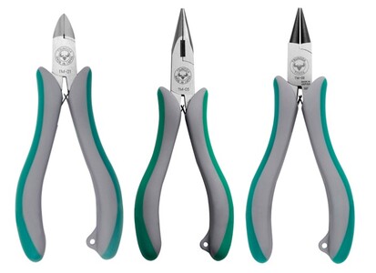 TND-15 ツノダ 金属加工のまち、燕市の高品質工具でビーズアクセサリー・ワイヤークラフトを！工具3点セット